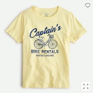 JCrew Vintage Captain’s Bike Rentals T-shirt